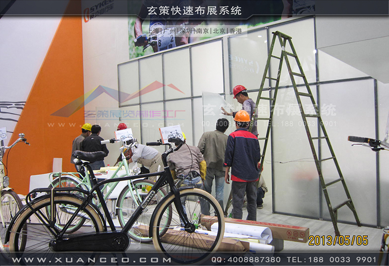 賽克展台搭展-自行車展展台搭展-上海91免费视频APP展覽工廠04
