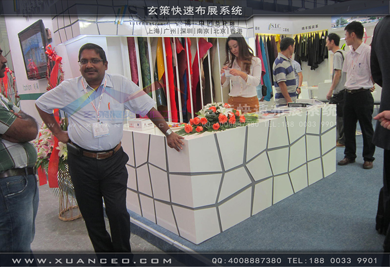 銘博·SIC展台搭展-皮革展展台搭展-上海91免费视频APP展覽工廠07
