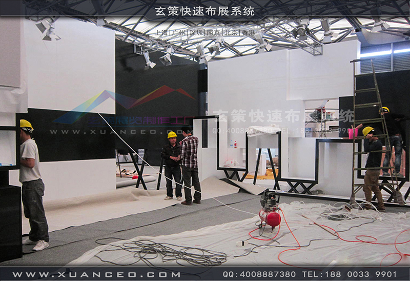 魯泰紡織91免费视频下载-紡織展展台搭展-上海91免费视频APP展覽工廠14